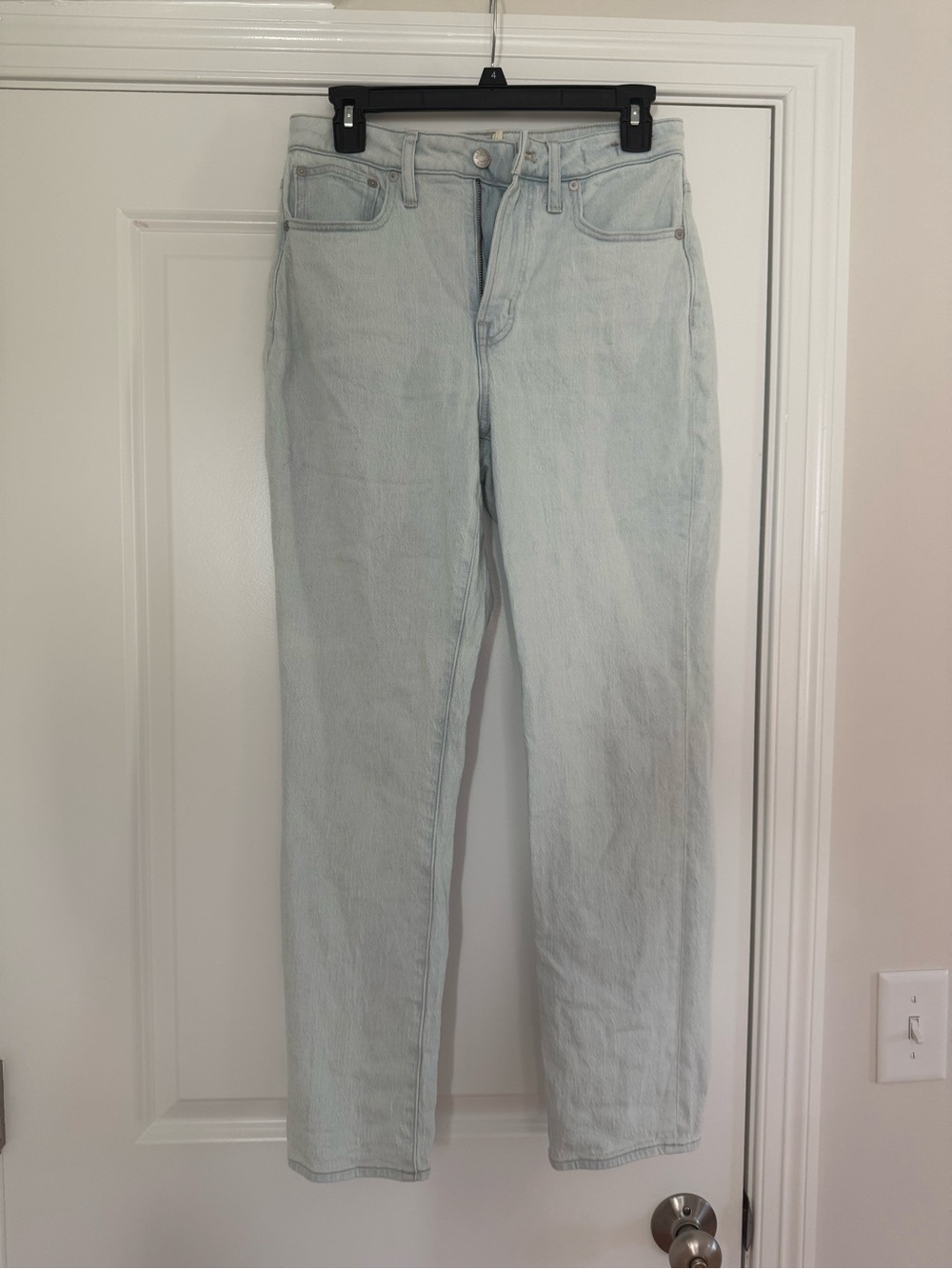 Madewell Women’s High-Rise Straight Jeans